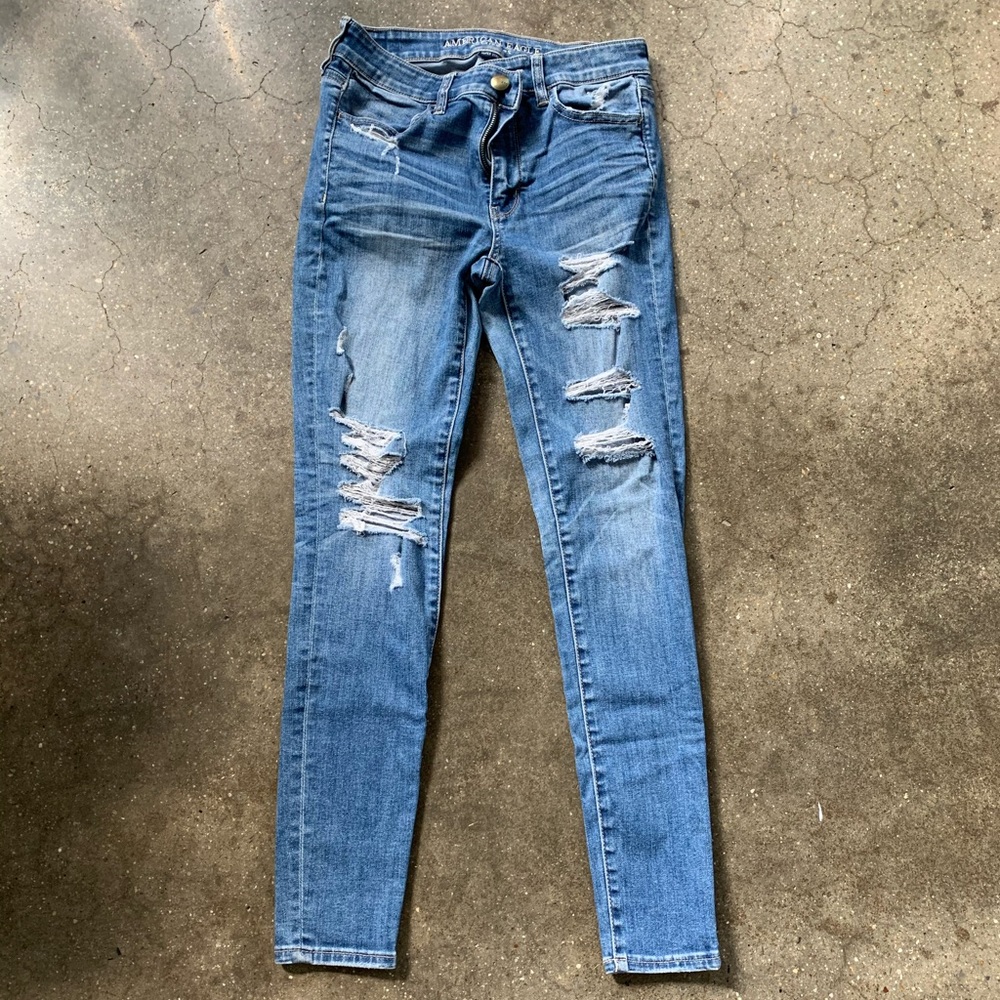 American Eagle Super Stretch X Hi-Rise Jegging